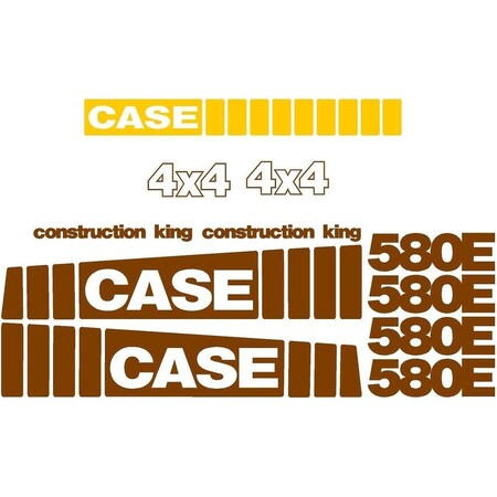 Aftermarket Decal Set DECALSET580E